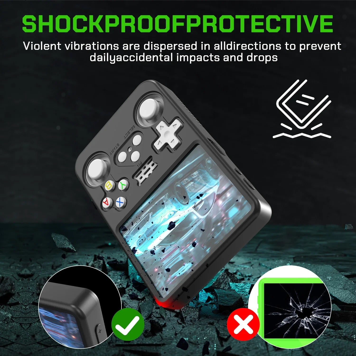R36S Silicone Case
