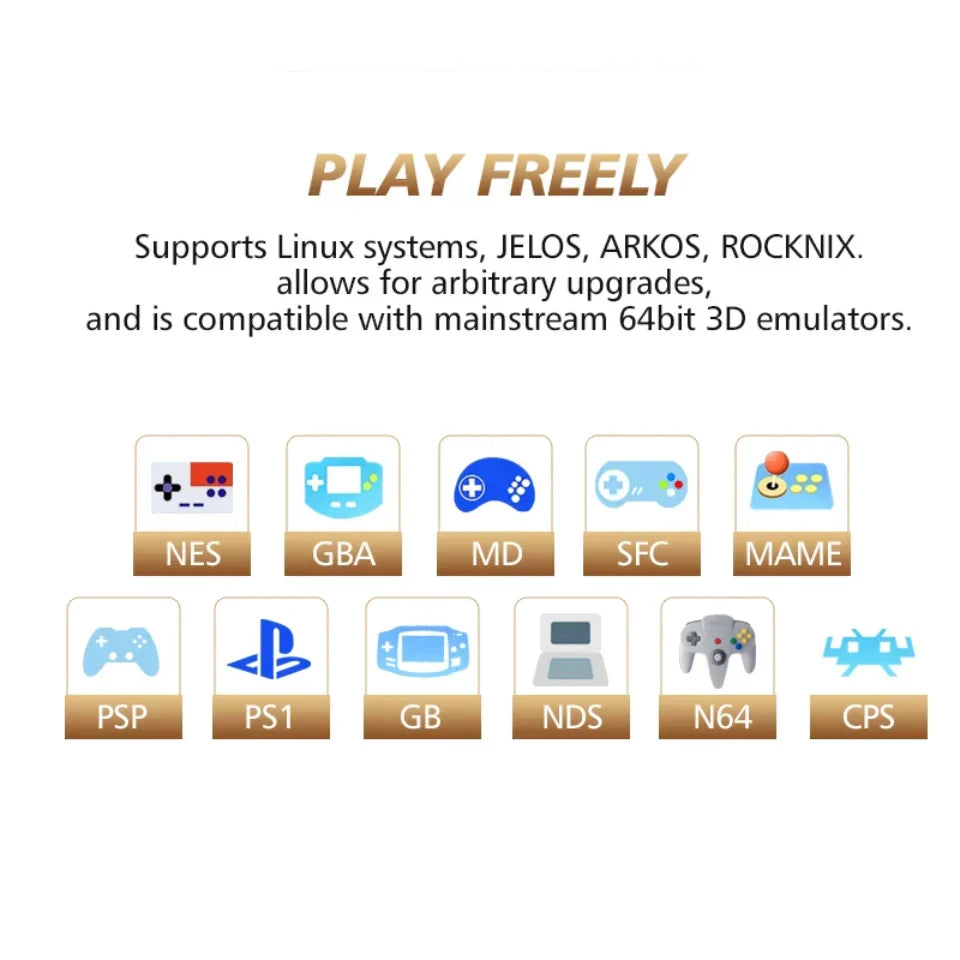 R36H Retro Handheld Video Game Console